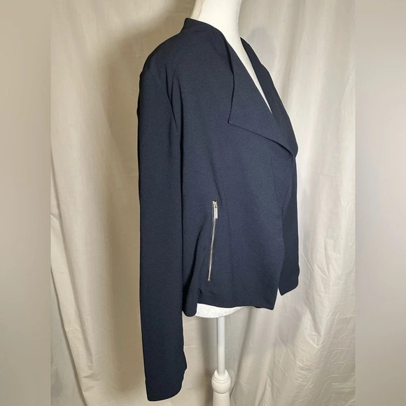 Nwt The Limited navy open front jacket size 16 - Picture 3 of 5